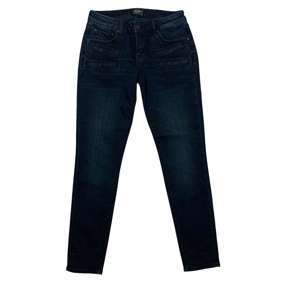 D Id Florence Ankle Skinny‎ Dark Wash Stretch Denim Jeans Womens 28